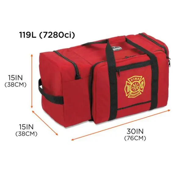 ERGODYNE: Arsenal 5005 Large Firefighter + Rescue Turnout Bag - Image 2