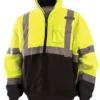 Occunomix Black Bottom Bomber Jacket